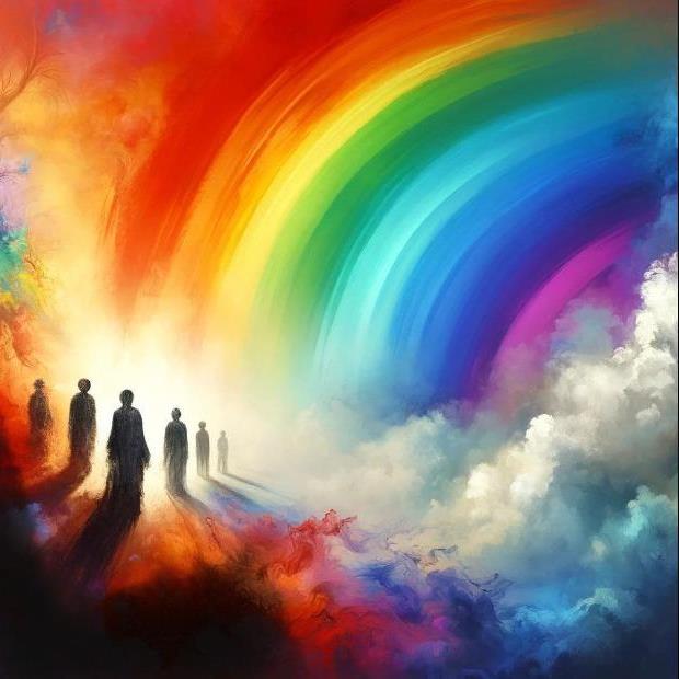 Plakat Regnbogeborna