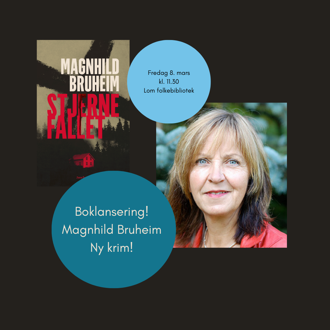 Plakat Magnhild Bruheim boklansering - Klikk for stort bilde