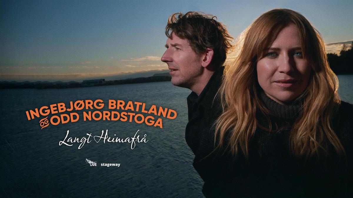 Ingebjørg Bratland og Odd Nordstoga kjem til Lom sundag 28. januar 2024. - Klikk for stort bilde