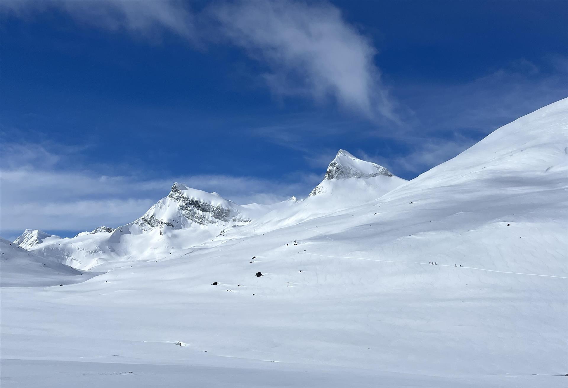 Frå Leirdalen mot Storebjørn