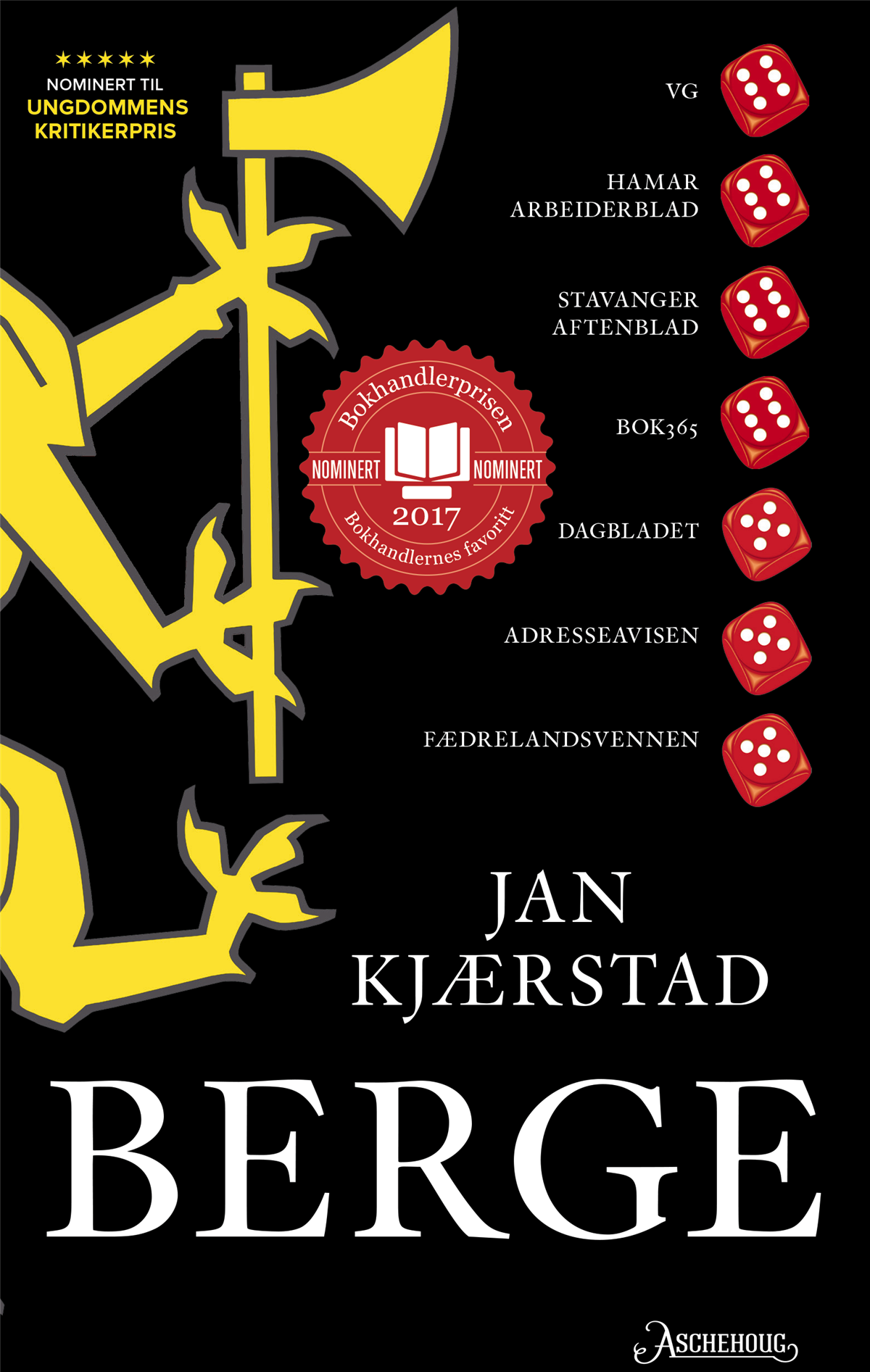 Bokomslag - Berge av Jan Kjærstad - Klikk for stort bilde
