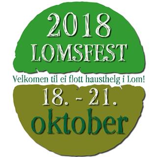 Logo for lomsfest 2018 - Klikk for stort bilde