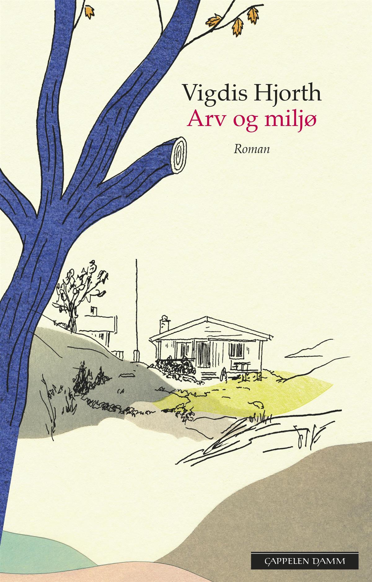 Bokomslag - Arv og miljø av Vigdis Hjort - Klikk for stort bilde